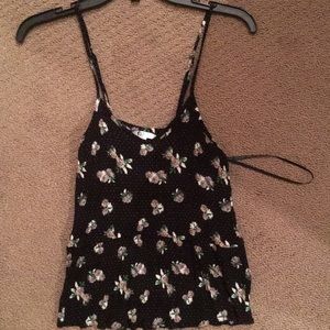 volcom spaghetti strap semi lose tank top